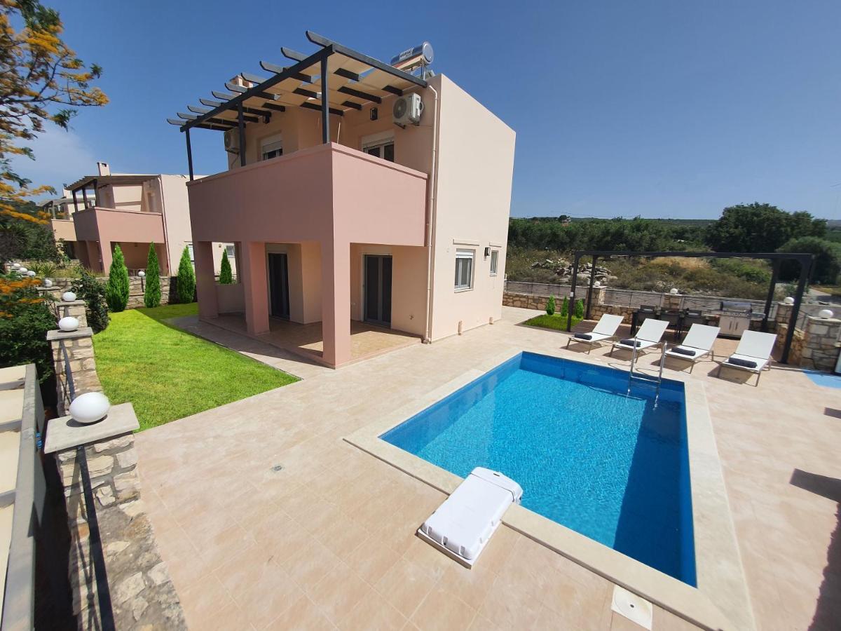 Natural View Villa With Private Pool Skouloúfia Exteriér fotografie
