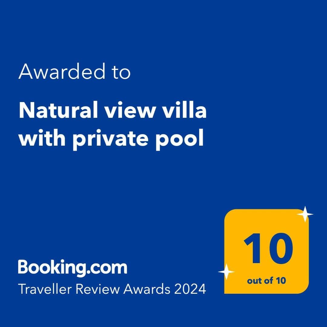 Natural View Villa With Private Pool Skouloúfia Exteriér fotografie